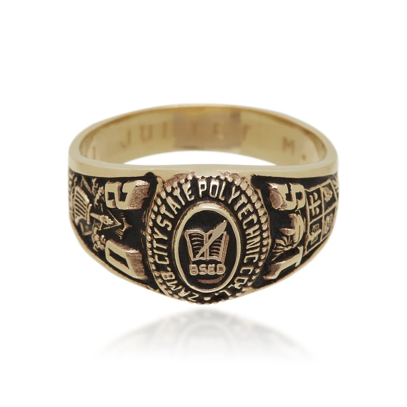 Sophia  Men's Oval College Ring