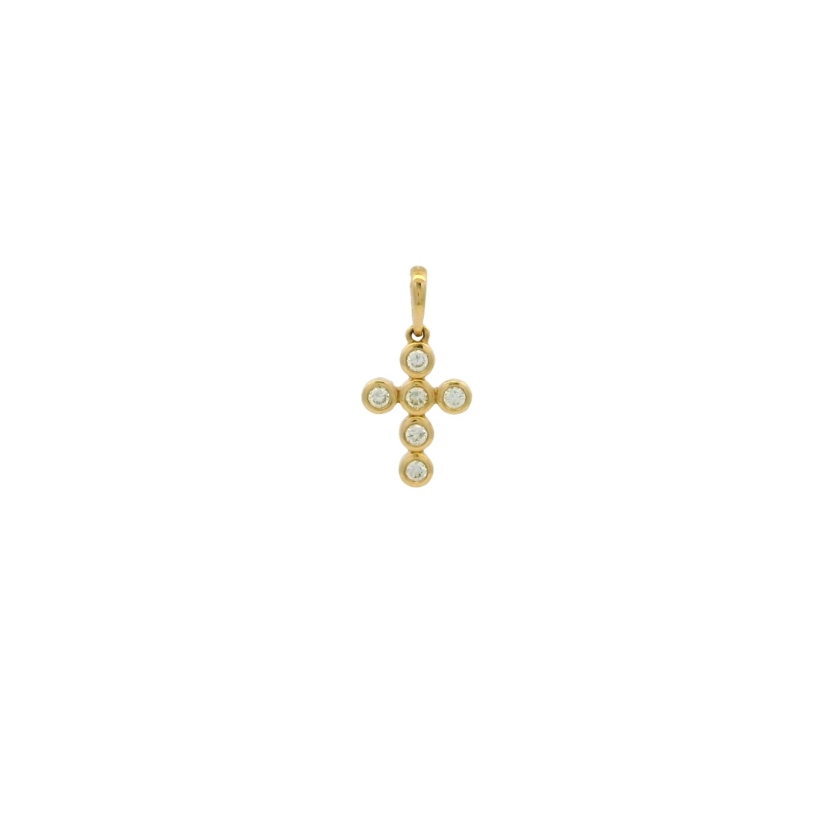 Sophia 0.13CT Cross Pendant
