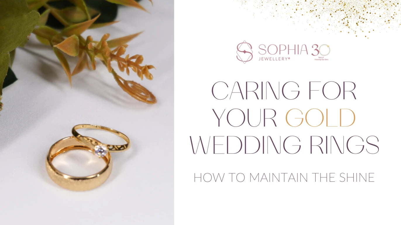 Maintaining the Shine: Caring for Your Gold Wedding Rings